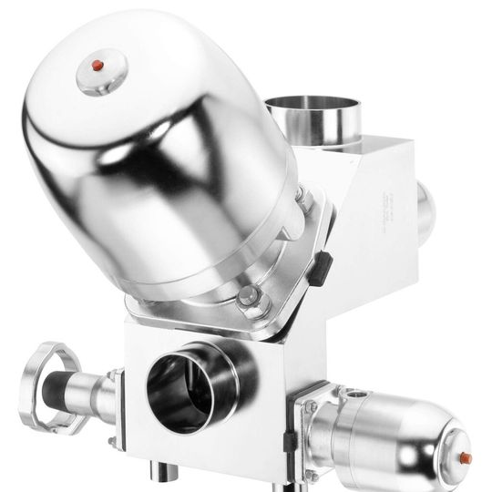 Gemü stainless steel multi-port valve block P600M Gemü stainless steel multi-port valve block P600M