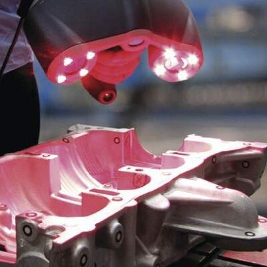 Creaform hat die 3D-Scanner der Handyscan-3D-Produktlinie im Programm. Creaform hat die 3D-Scanner der Handyscan-3D-Produktlinie im Programm.