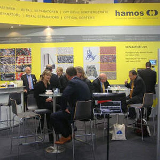 Hamos präsentiert auf der Powtech Separatoren für unterschiedliche Anwendungsgebiete.