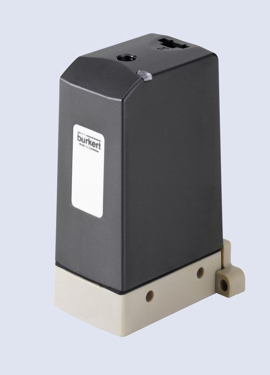 Für das exakte Dosieren von Flüssigkeiten im µl-Bereich: Die neue Mikrodosiereinheit Typ 7615 von Bürkert Für das exakte Dosieren von Flüssigkeiten im µl-Bereich: Die neue Mikrodosiereinheit Typ 7615 von Bürkert