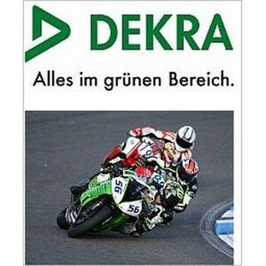 Die SUPERBIKE*IDM wird von der DEKRA unterstützt. Die SUPERBIKE*IDM wird von der DEKRA unterstützt.