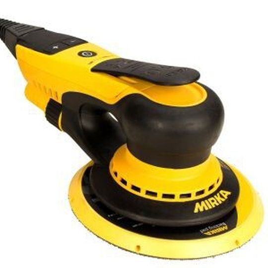 Der Exzenterschleifer Deros von Mirka.