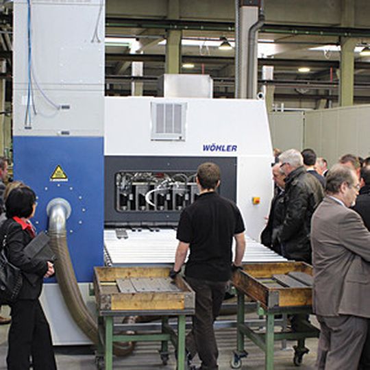 Die erste Hausmesse bei Wöhler Brush Tech lockte zahlreiche Besucher an. Die erste Hausmesse bei Wöhler Brush Tech lockte zahlreiche Besucher an.