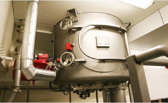 Mixing unit, through ceiling, attached in frame Mixing unit, through ceiling, attached in frame