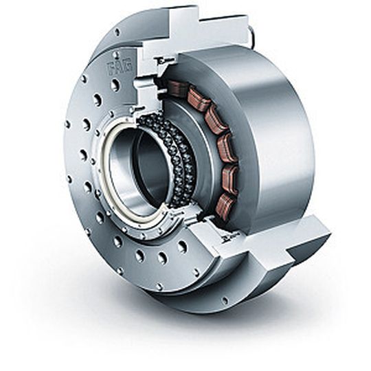 Das FAG Active Magnetic Bearing ist ein Komplettsystem aus Wälz-Fanglager und aktivem Magnetlager. Neben der Lager-Einheit beinhaltet der Systembaukasten auch Steuer- und Leistungselektronik sowie ein umfassendes Serviceprogramm.
