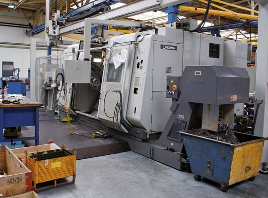 Eines von mehreren CNC-Drehzentren mit und ohne Subspindel. Eines von mehreren CNC-Drehzentren mit und ohne Subspindel.