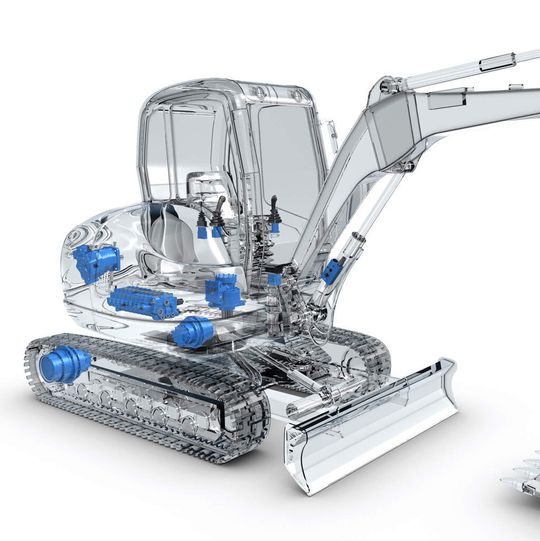 Rexroth ermöglicht Kompaktbaggern mit optimierten Komponenten zusätzliche Leistung undmehr Komfort bei gleichzeitig reduziertem Verbrauch. Rexroth ermöglicht Kompaktbaggern mit optimierten Komponenten zusätzliche Leistung undmehr Komfort bei gleichzeitig reduziertem Verbrauch.