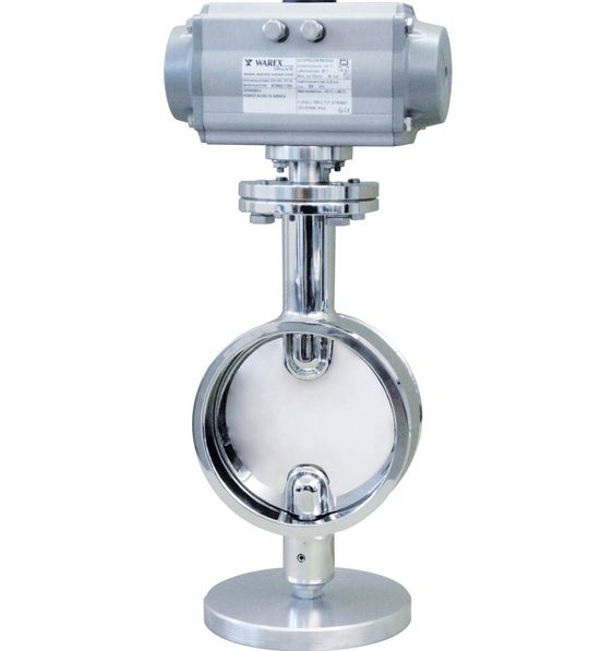Kompakt gebaut und schnell montiert – mit diesen zwei Aspekten soll die neue Absperrklappe von Warex Valve glänzen. Kompakt gebaut und schnell montiert – mit diesen zwei Aspekten soll die neue Absperrklappe von Warex Valve glänzen.