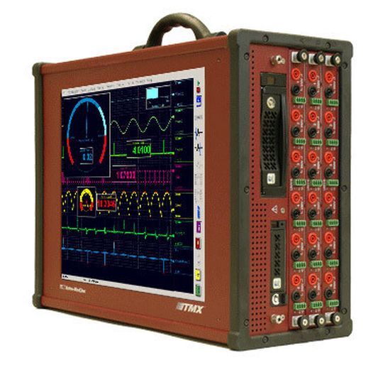 Messdatenrekorder TMX mit bis zu 96 Kanälen
