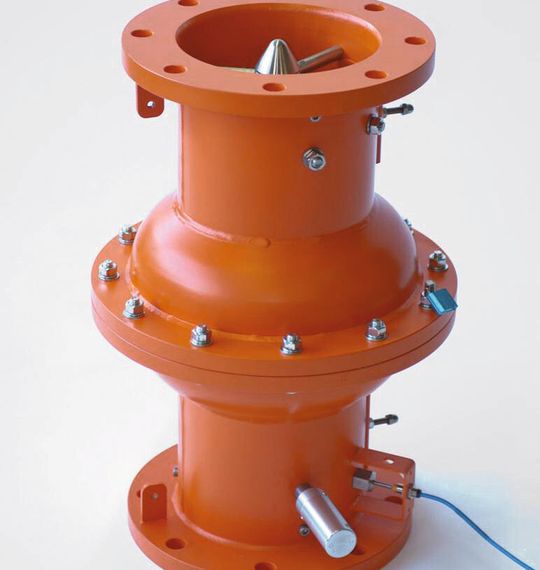 Explosionsschutzventil nun auch in Größe DN 150
