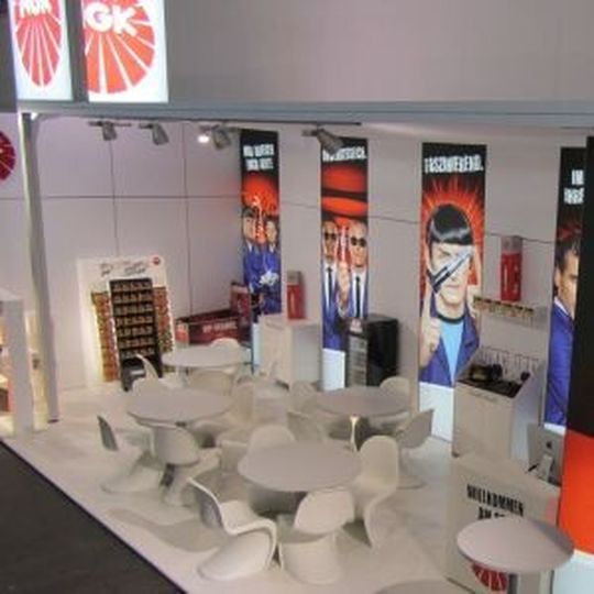 Der neue „filmreife“ Messestand von NGK Europe. Der neue „filmreife“ Messestand von NGK Europe.