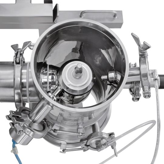 Das Down-driven-Konzept der Coniwitt sorgt für einen unbehinderten Produktfluss. Das Down-driven-Konzept der Coniwitt sorgt für einen unbehinderten Produktfluss.