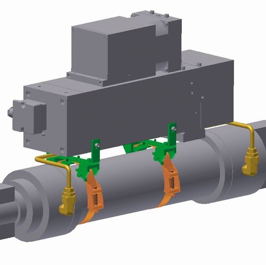 Bild 1: Der hydraulische Kompaktantrieb setzt an, wenn die Zentralhydraulik an wirtschaftliche Grenzen stößt. Er wird – herstellerunabhängig – mit Hydraulikzylinder geliefert und kann in jeder Einbaulage verwendet werden.