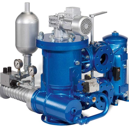 COM plus Brennstofffilter von MAHLE Industriefiltration mit autarkem Hydrauliksystem von Bott.