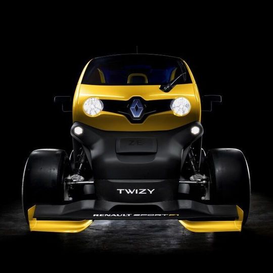 Kraftzwerg: Renault stattet den Twizy als F1 Concept Car mit Formel-1-Technik aus Kraftzwerg: Renault stattet den Twizy als F1 Concept Car mit Formel-1-Technik aus