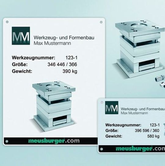 Neuer Typenschild-Designer ermöglicht optimale Werkzeugkennzeichnung. Neuer Typenschild-Designer ermöglicht optimale Werkzeugkennzeichnung.