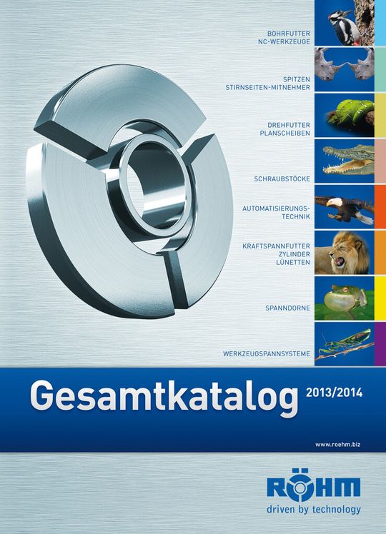 Der neue Gesamtkatalog von Röhm für die Spann- und Automatisierungstechnik. Der neue Gesamtkatalog von Röhm für die Spann- und Automatisierungstechnik.