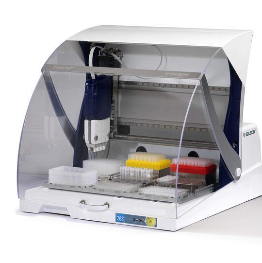 Der Pipetmax Pipettierautomat zeichnet sich durch eine einfache und flexible Steuerung aus Der Pipetmax Pipettierautomat zeichnet sich durch eine einfache und flexible Steuerung aus