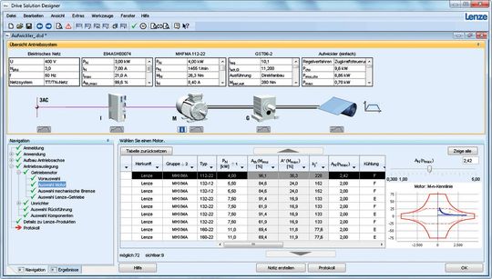 Mit der Version 4.0 des Drive Solution Designers stellt Lenze sein komplettes Wissen bei Wickelanwendung im Antriebsauslegungswerkzeug zur Verfügung. Mit der Version 4.0 des Drive Solution Designers stellt Lenze sein komplettes Wissen bei Wickelanwendung im Antriebsauslegungswerkzeug zur Verfügung.