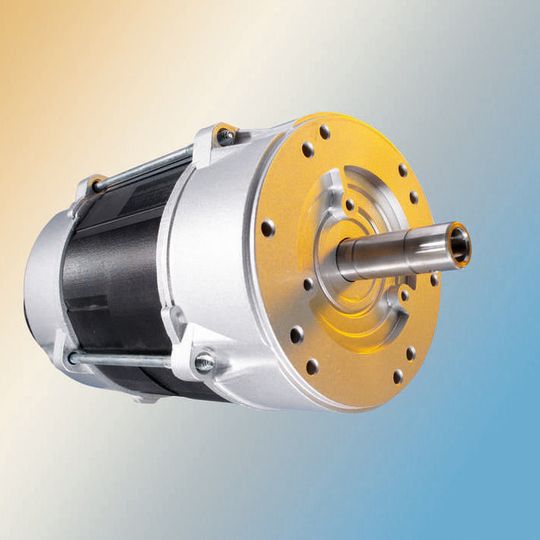Gehäuseloser Motor mit einem robusten, wartungsfreien Aufbau Gehäuseloser Motor mit einem robusten, wartungsfreien Aufbau