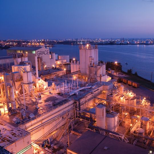 Grace and Al Dahra will invest $200 million to build the first fluid catalytic cracking catalysts manufacturing plant in Middle East. Grace and Al Dahra will invest $200 million to build the first fluid catalytic cracking catalysts manufacturing plant in Middle East.
