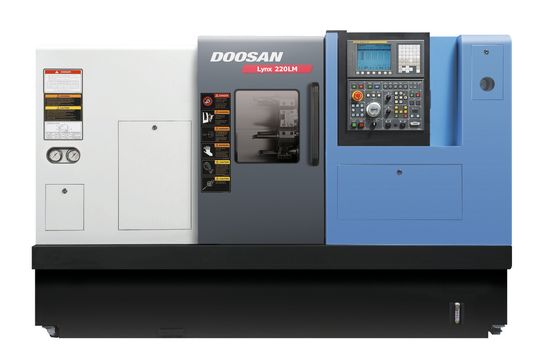 Der Doosan Lynx 220 LM Der Doosan Lynx 220 LM