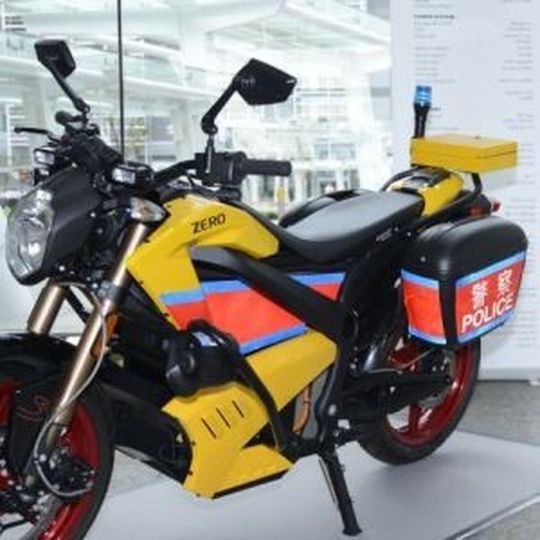Hongkongs neue Polizeimotorräder. Hongkongs neue Polizeimotorräder.