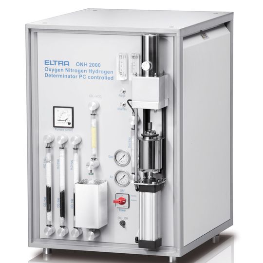 Die Eltra ONH-Serie bestimmt die Elemente Sauerstoff, Stickstoff und Wasserstoff in anorganischen Proben. Die Eltra ONH-Serie bestimmt die Elemente Sauerstoff, Stickstoff und Wasserstoff in anorganischen Proben.
