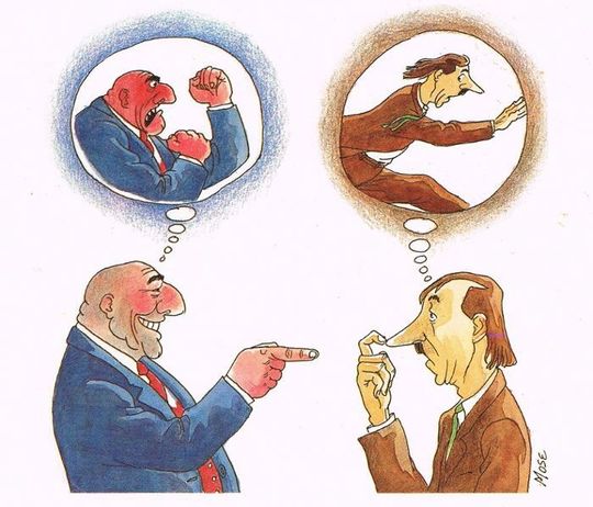 Savez-vous qu'un index pointé vers vous, même avec un grand sourire, est destiné à vous confondre? La gestologie et la communication non verbale, bien plus qu'un art... Savez-vous qu'un index pointé vers vous, même avec un grand sourire, est destiné à vous confondre? La gestologie et la communication non verbale, bien plus qu'un art...
