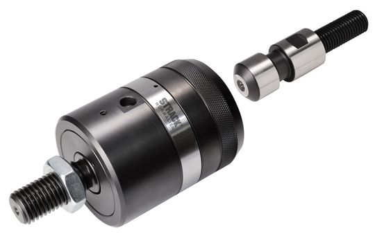 The coupling pins are mounted at the tool side and create a form-fitting lock, the supplier said. The coupling pins are mounted at the tool side and create a form-fitting lock, the supplier said.