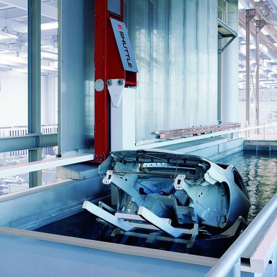 Prozessbäder können durch Solarthermie zur Vorbehandlung von Karosserien beheizt werden. Prozessbäder können durch Solarthermie zur Vorbehandlung von Karosserien beheizt werden.