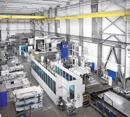 Grossteileproduktion bei Heller in Nürtingen. Grossteileproduktion bei Heller in Nürtingen.
