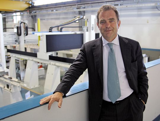 Luigi Maniglio, the chairman of FFG Europe, controls 40% of the venture, which is expected to introduce a range of machines at EMO in September. Luigi Maniglio, the chairman of FFG Europe, controls 40% of the venture, which is expected to introduce a range of machines at EMO in September.