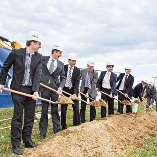 Beim ersten Spatenstich zum Sitema-Neubau bekannte sich die Firmenspitze zum angestammten Standort Karlsruhe. Beim ersten Spatenstich zum Sitema-Neubau bekannte sich die Firmenspitze zum angestammten Standort Karlsruhe.