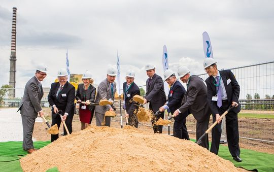 Erster Spatenstich für das neue Solvay-Werk zur Herstellung von Kieselsäure in Polen Erster Spatenstich für das neue Solvay-Werk zur Herstellung von Kieselsäure in Polen