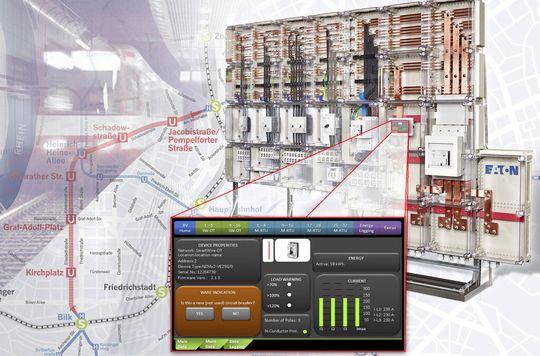 Eatons Lösung für die Düsseldorfer U-Bahn basiert auf dem modularen Einbauschranksystem Ci, das sich insbesondere für raue und klimatisch anspruchsvolle Umgebungen mit extremen Temperaturen (-40 °C bis +80 °C) eignet.