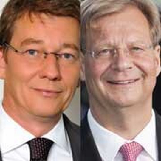 Alexander Tomescheit (li., 49) und Michael Friedrich (55).