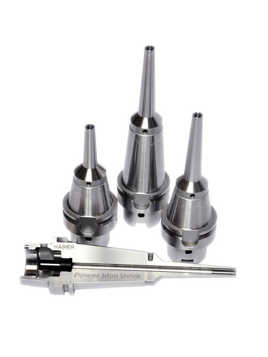 Sorgen für Begeisterung: die Power Mini Shrink Chucks. Sie sind an der Spitze dünnwandig und in schlanken drei Grad ausgeführt, besitzen aber im hinteren Basisbereich eine verstärkte Kontur. Sorgen für Begeisterung: die Power Mini Shrink Chucks. Sie sind an der Spitze dünnwandig und in schlanken drei Grad ausgeführt, besitzen aber im hinteren Basisbereich eine verstärkte Kontur.