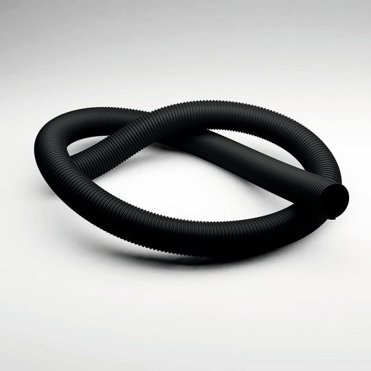 Folienschlauch zur Absaugung chemischer Dämpfe und Gase