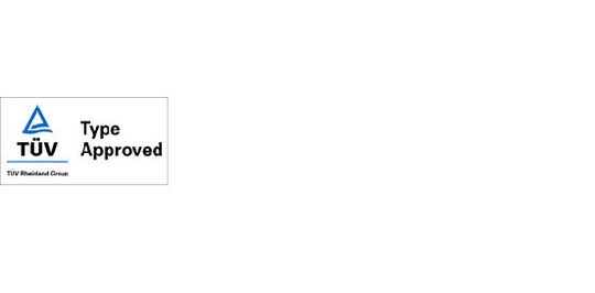 Das Prüfzeichen Type Approved. Das Prüfzeichen Type Approved.