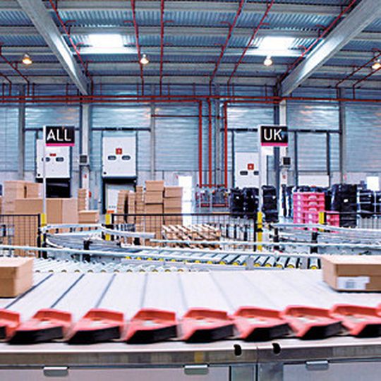 Für den Maschinenbau ist der Versandhandel ein wichtiger Kunde geworden, der mittlerweile auch die Produktentwicklung beeinflusst. Für den Maschinenbau ist der Versandhandel ein wichtiger Kunde geworden, der mittlerweile auch die Produktentwicklung beeinflusst.