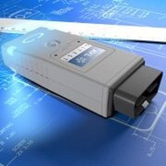 Mit zwölf Zentimetern Länge und fünf Zentimetern Breite ist das VCI 1000 das weltweit kleinste Fahrzeugdiagnose-Interface.