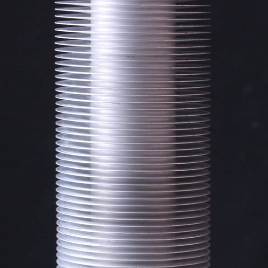 Extruded aluminium finned tubes from Visoka Extruded aluminium finned tubes from Visoka