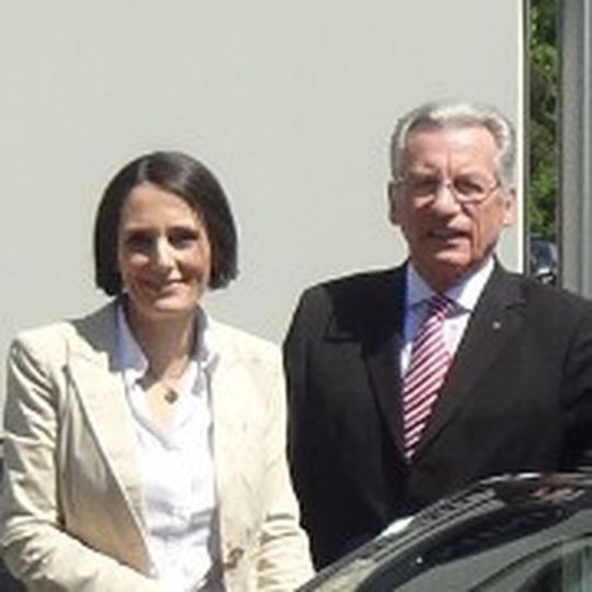 Vater und Tochter in der Geschäftsführung: Anja und Werner Entenmann. Vater und Tochter in der Geschäftsführung: Anja und Werner Entenmann.