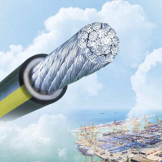 Alternative zu Kupfer: Hochflexible Aluminium-Leiter sorgen bei für 60 % weniger Gewicht.