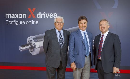 v.l.n.r. Jürgen Mayer, Dr. Karl-Walter Braun und Eugen Elmiger. v.l.n.r. Jürgen Mayer, Dr. Karl-Walter Braun und Eugen Elmiger.