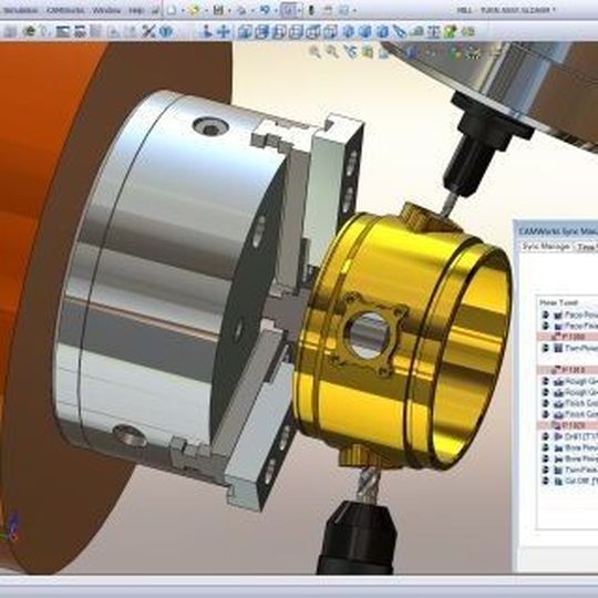 Mit der neuen Version von CAM-Works wendet sich Geovision besonders an Anwender und Vertriebspartner von Solid Edge. Mit der neuen Version von CAM-Works wendet sich Geovision besonders an Anwender und Vertriebspartner von Solid Edge.