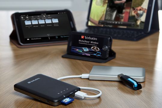 Das Mediashare Wireless von Verbatim: zum Speichern, Streamen und Spaß haben. Das Mediashare Wireless von Verbatim: zum Speichern, Streamen und Spaß haben.