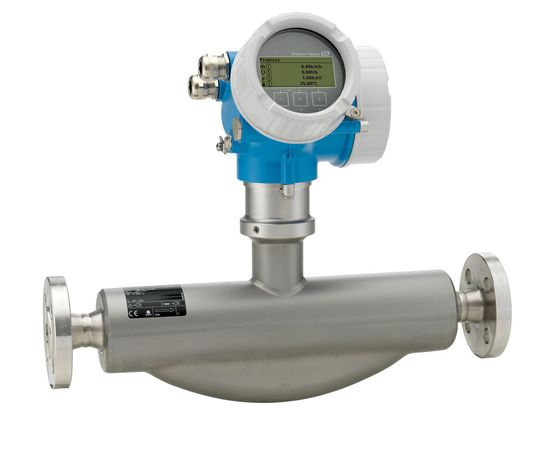 Der Promass F 200 erfasst gleichzeitig Massefluss, Volumenfluss, Dichte und Temperatur. Der Promass F 200 erfasst gleichzeitig Massefluss, Volumenfluss, Dichte und Temperatur.