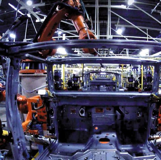 Reaktionsschnell: Alle 82 Sekunden wird in Toledo eine komplette Karosserie hergestellt. Änderungen in den Produktionsanforderungen müssen daher schnellstmöglich eingetaktet werden.